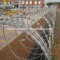 Semi-finished razor wire(very sharp razor) from factory concertina razor barbed wire